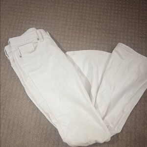 Classic White Women's Flare Jeans